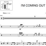 I'm Coming Out Diana Ross Full Drum Transcription / Drum Sheet Music OnlineDrummer.com