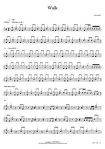 Walk (歩く) Yorushika (ヨルシカ) Full Drum Transcription / Drum Sheet Music COPYDRUM