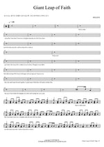 Giant Leap of Faith (Giant Leap of Faith) WELOVE Full Drum Transcription / Drum Sheet Music COPYDRUM