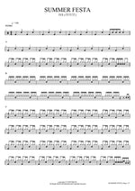 Summer Festa Ive (아이브) Full Drum Transcription / Drum Sheet Music COPYDRUM