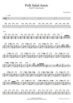 Polk Salad Annie (Ford V Ferrari Remix) James Burton Full Drum Transcription / Drum Sheet Music COPYDRUM