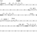 Layla Tedeschi Trucks Band Simplified Drum Transcription / Drum Sheet Music MR music