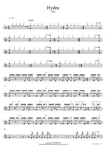 Hydra Toto Full Drum Transcription / Drum Sheet Music COPYDRUM