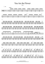 You Are the Flower Toto Full Drum Transcription / Drum Sheet Music COPYDRUM