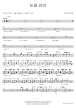 Close Your Eyes (눈을 감아) Orange Caramel (오렌지 캬라멜) Full Drum Transcription / Drum Sheet Music COPYDRUM