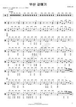 Busan Seagull (부산 갈매기) Moon Sung Jae (문성재) Full Drum Transcription / Drum Sheet Music COPYDRUM