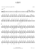 Outing (나들이) Kang Ae Ri Ja (강애리자) Full Drum Transcription / Drum Sheet Music COPYDRUM