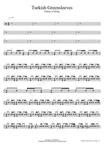 Turkish Greensleeves Sultans of String Full Drum Transcription / Drum Sheet Music COPYDRUM