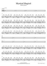 Mystical Magical Benson Boone Full Drum Transcription / Drum Sheet Music COPYDRUM