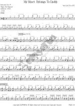 My Heart Belongs To Daddy New York Trio Full Drum Transcription / Drum Sheet Music COPYDRUM
