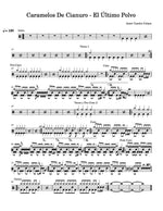 El Último Polvo Caramelos de Cianuro Full Drum Transcription / Drum Sheet Music Carlos Dias Aidos