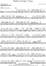 Wonderful Slippery Thing Guthrie Govan Full Drum Transcription / Drum Sheet Music COPYDRUM