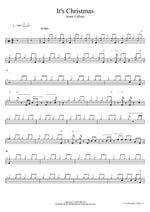 It's Christmas - Jamie Cullum drum sheet music