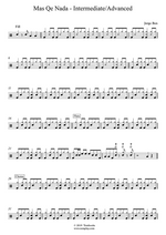 Mas, Que Nada! - Jorge Ben drum sheet music