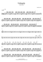 Unlonely - Jason Mraz drum sheet music