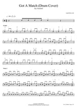 Got a Match - Jay Fenichel drum sheet music