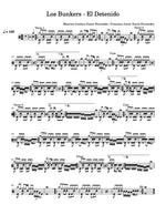 El Detenido Los Bunkers Full Drum Transcription / Drum Sheet Music Carlos Dias Aidos