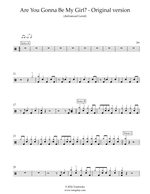 Are You Gonna Be My Girl - Jet drum sheet music