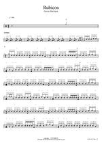 Rubicon' Drum Performance Gavin Harrison Full Drum Transcription / Drum Sheet Music COPYDRUM
