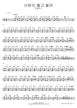 Love Blows and Swirls (사랑이 불고 불어) Jamgol Bus (잠골버스) Full Drum Transcription / Drum Sheet Music COPYDRUM