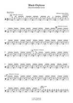 Manhã de Carnaval (Black Orpheus) - Luiz Bonfá drum sheet music