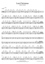 Last Christmas - Johnny Orlando drum sheet music