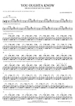 You Oughta Know (Meytal Cohen Drum Cover) Alanis Morissette Full Drum Transcription / Drum Sheet Music COPYDRUM