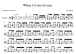 When I Come Around Green Day Full Drum Transcription / Drum Sheet Music Franki Bio