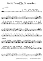 Rockin' Around the Christmas Tree - Justin Bieber drum sheet music