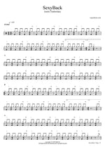 SexyBack - Justin Timberlake drum sheet music