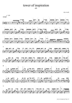 Tower of Inspiration Dave Weckl Full Drum Transcription / Drum Sheet Music COPYDRUM