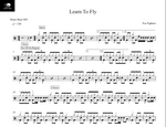 Learn to Fly Foo Fighters Full Drum Transcription / Drum Sheet Music Drum Sheet MX