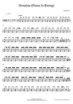 Hosanna (Praise Is Rising) (Live) Paul Baloche Full Drum Transcription / Drum Sheet Music COPYDRUM