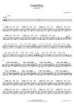 Gameboy - Katseye (캣츠아이) drum sheet music