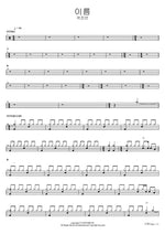 이름 곽진언 Full Drum Transcription / Drum Sheet Music COPYDRUM