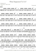 What Happened to Us? Hoobastank Full Drum Transcription / Drum Sheet Music COPYDRUM