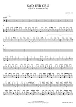 Sad 1er Cru - Kimmuseum (김뮤지엄) drum sheet music
