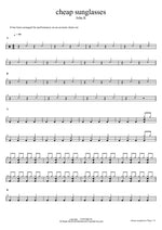 cheap sunglasses John K Full Drum Transcription / Drum Sheet Music COPYDRUM