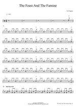 The Feast And The Famine Foo Fighters Full Drum Transcription / Drum Sheet Music COPYDRUM