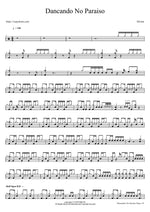 Dancando No Paraiso Hiromi Full Drum Transcription / Drum Sheet Music COPYDRUM