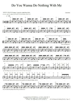 Do You Wanna Do Nothing with Me? Lawrence Full Drum Transcription / Drum Sheet Music COPYDRUM
