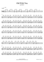 Old With You grentperez Full Drum Transcription / Drum Sheet Music COPYDRUM