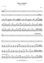 Aspect Roselia Full Drum Transcription / Drum Sheet Music COPYDRUM