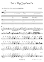 This Is What You Came for Calvin Harris & Rihanna Full Drum Transcription / Drum Sheet Music COPYDRUM