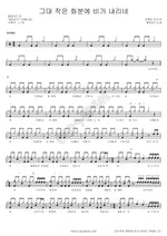 Your Little Flowerpot (그대 작은 화분에) Bae Ttaragi (배따라기) Full Drum Transcription / Drum Sheet Music COPYDRUM