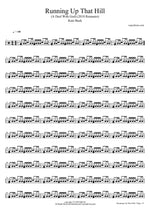 Running Up That Hill (A Deal with God) - Kate Bush drum sheet music