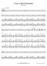 Cozy Little Christmas - Katy Perry drum sheet music