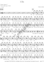 I Do Colbie Caillat Full Drum Transcription / Drum Sheet Music COPYDRUM