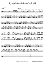 Hyper Insomnia Para Condrioid Sum 41 Full Drum Transcription / Drum Sheet Music COPYDRUM