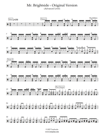 Mr. Brightside - The Killers drum sheet music